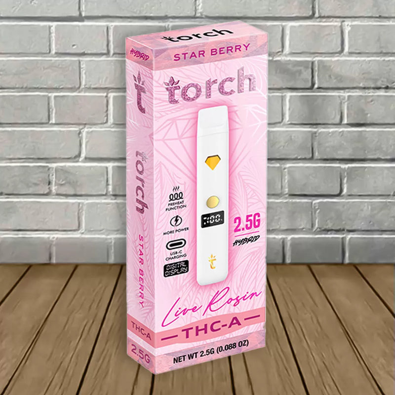 Torch Live Rosin THCa Disposable 2.5g Best Sales Price - Vape Pens