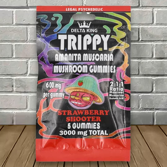 Delta King Trippy Amanita Muscaria Gummies 600mg Best Sales Price - Gummies