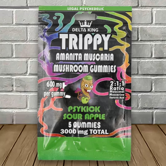 Delta King Trippy Amanita Muscaria Gummies 600mg Best Sales Price - Gummies