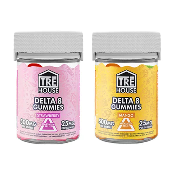 Tre House Delta 8 Gummies 500MG Best Sales Price - Gummies