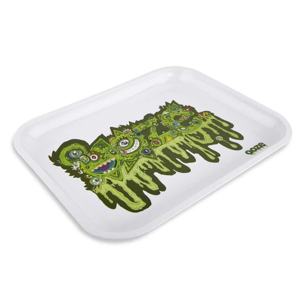 Ooze Rolling Tray - Metal - Large Best Sales Price - Rolling Papers & Supplies