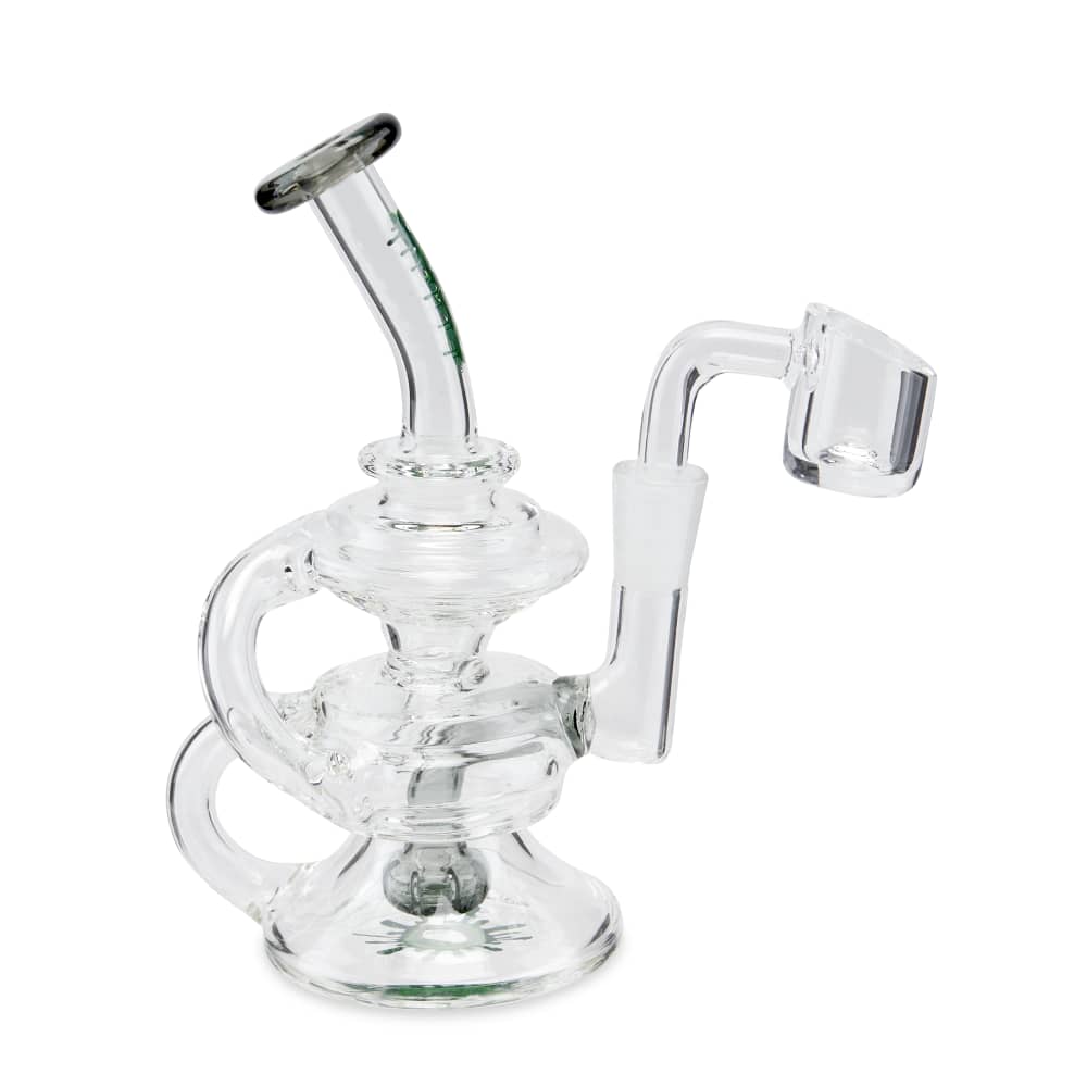 Ooze Rip Tide Mini Recycler Dab Rig Kit Best Sales Price - Dab Rigs