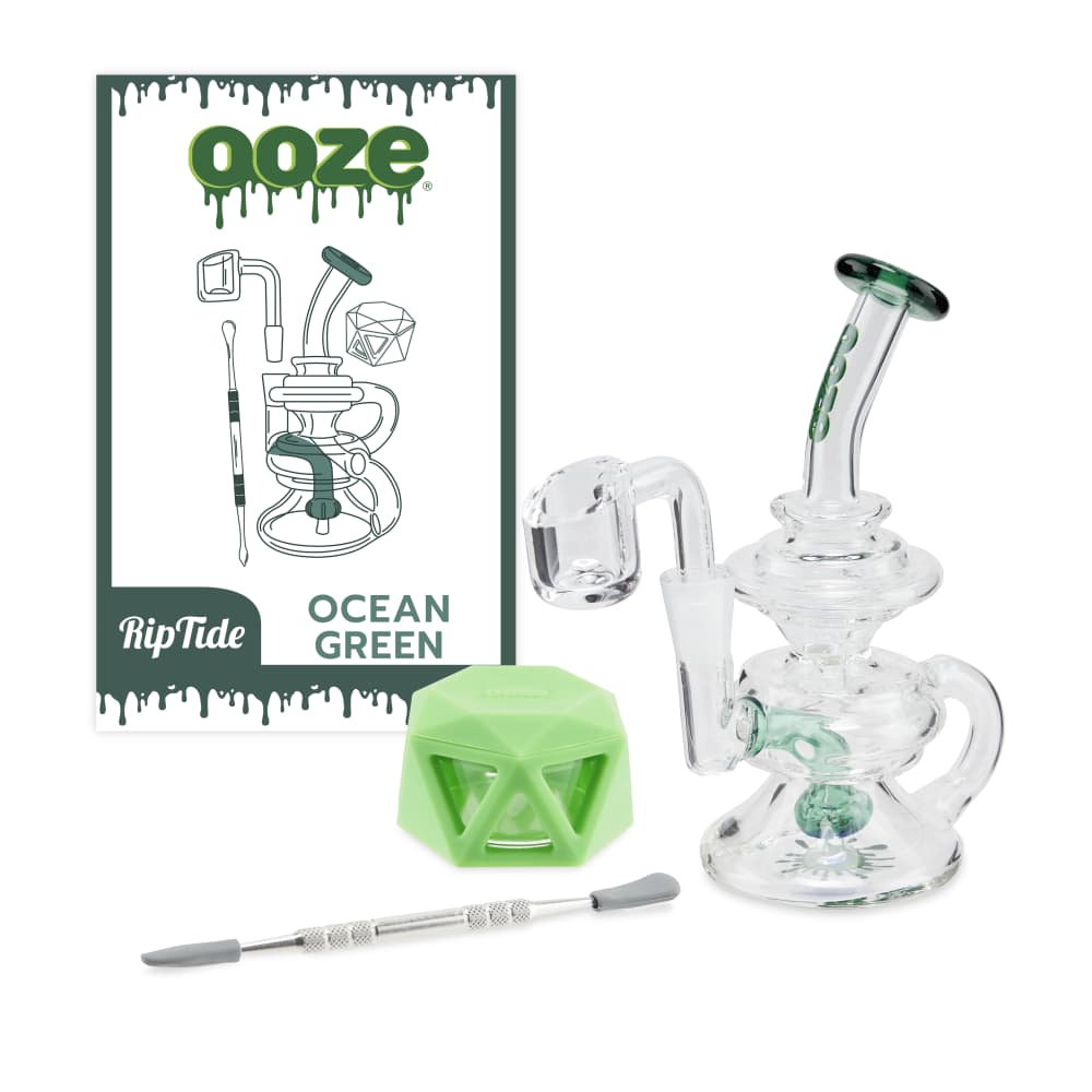 Ooze Rip Tide Mini Recycler Dab Rig Kit Best Sales Price - Dab Rigs