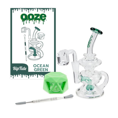 Ooze Rip Tide Mini Recycler Dab Rig Kit Best Sales Price - Dab Rigs