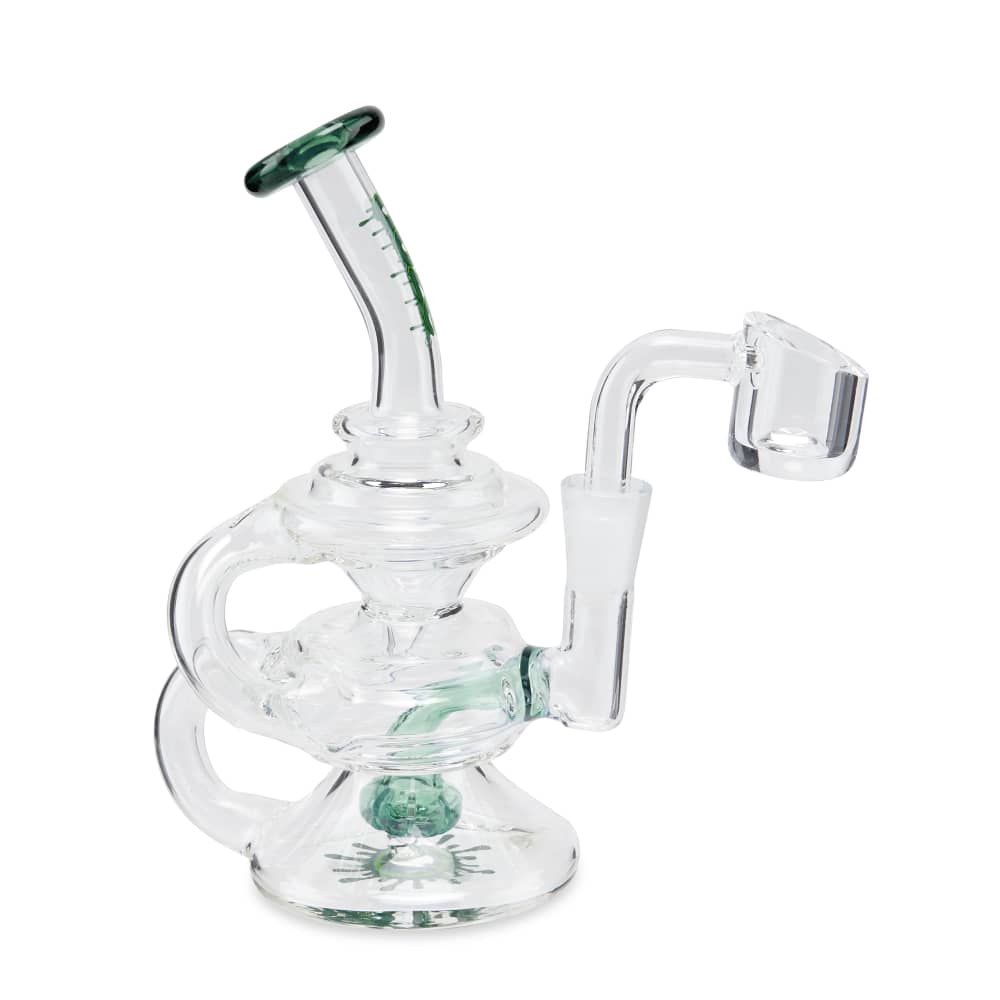 Ooze Rip Tide Mini Recycler Dab Rig Kit Best Sales Price - Dab Rigs
