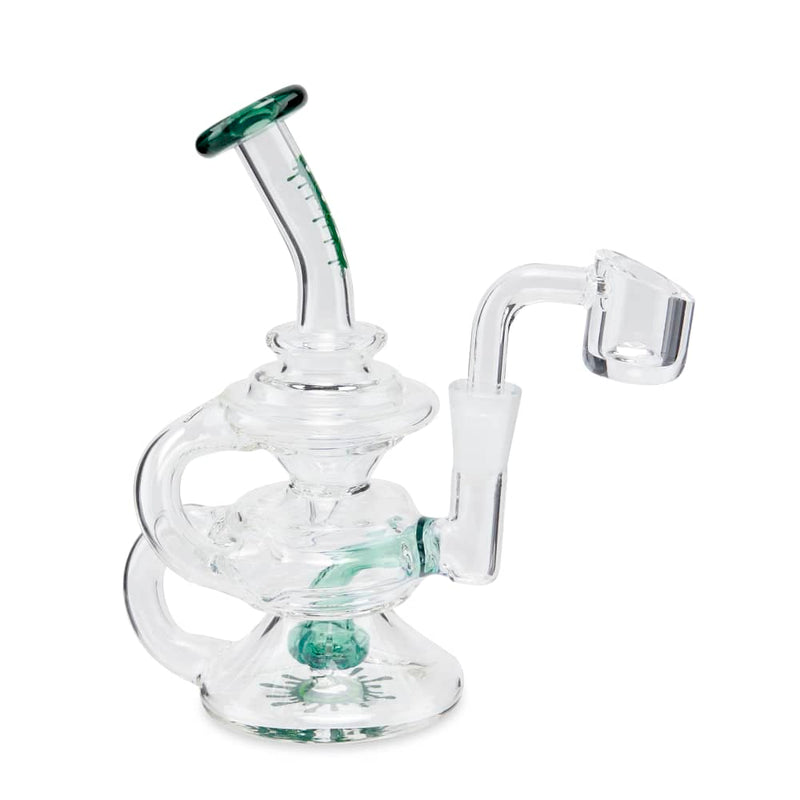 Ooze Rip Tide Mini Recycler Dab Rig Kit Best Sales Price - Dab Rigs