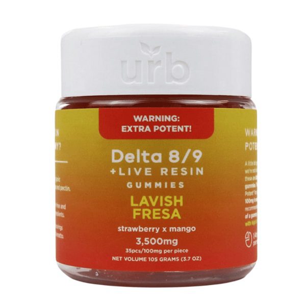URB Delta 8 | Delta 9 Gummies 3500mg Best Sales Price - Gummies
