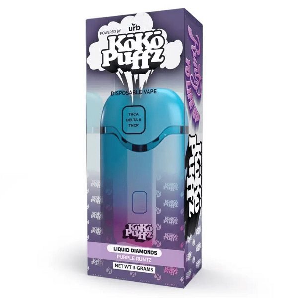 URB KoKo Puffz Liquid Diamonds Disposable Vape 3 Grams Best Sales Price - Vape Pens