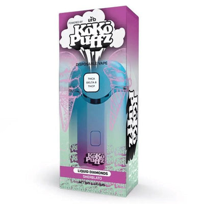 URB KoKo Puffz Liquid Diamonds Disposable Vape 3 Grams Best Sales Price - Vape Pens