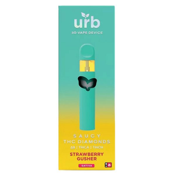 URB Saucy THC Blend Diamonds Disposable Vape Pen 3 Grams Best Sales Price - Vape Pens