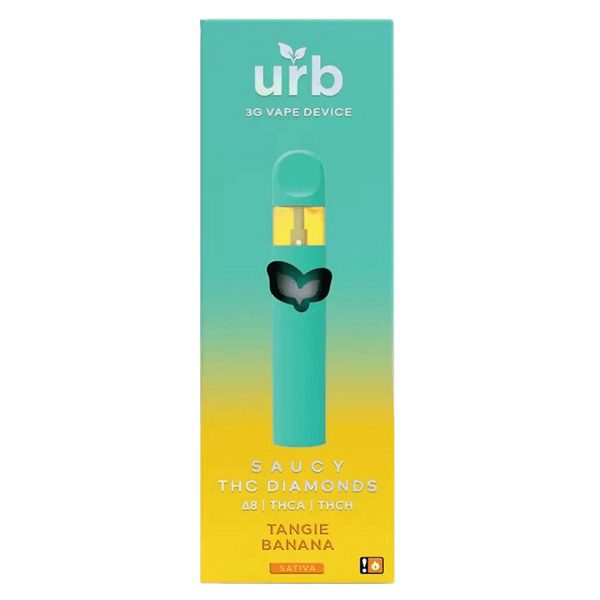 URB Saucy THC Blend Diamonds Disposable Vape Pen 3 Grams Best Sales Price - Vape Pens