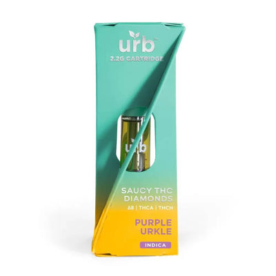 Urb Saucy THCA Diamonds Cartridges 2.2g Best Sales Price - Vape Cartridges