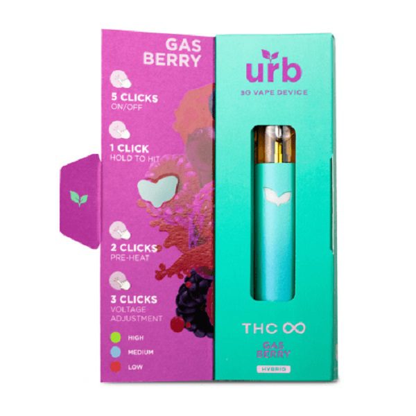 URB THC Infinity Disposable Vape Pen 3G Best Sales Price - Vape Pens