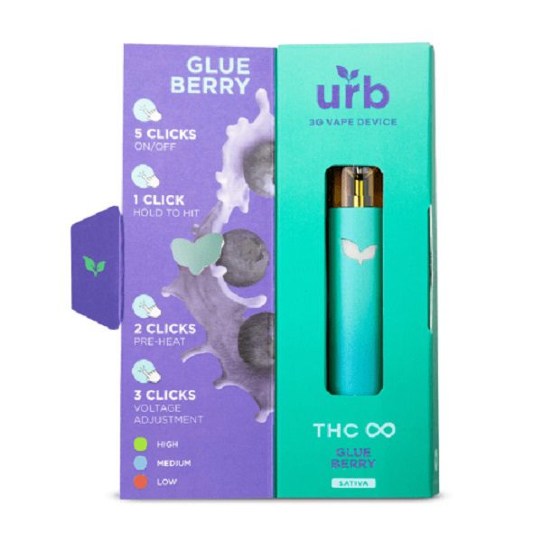 URB THC Infinity Disposable Vape Pen 3G Best Sales Price - Vape Pens