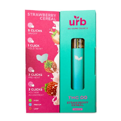 URB THC Infinity Disposable Vape Pen 3G Best Sales Price - Vape Pens