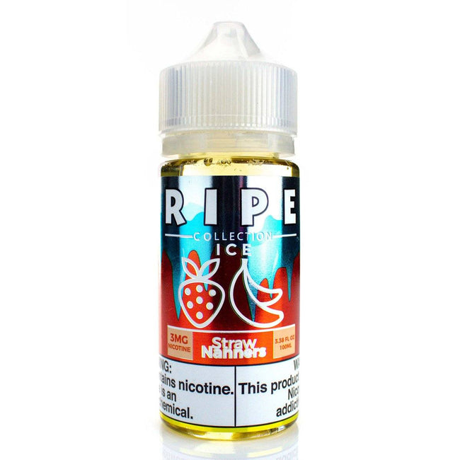 Straw Nanners On ICE by Ripe Collection 100ml Best Sales Price - eJuice