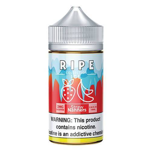 Straw Nanners On ICE by Ripe Collection 100ml Best Sales Price - eJuice