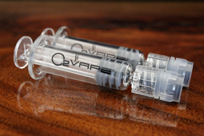 O2VAPE Vape Dab Syringe Applicators Glass Best Sales Price - Accessories