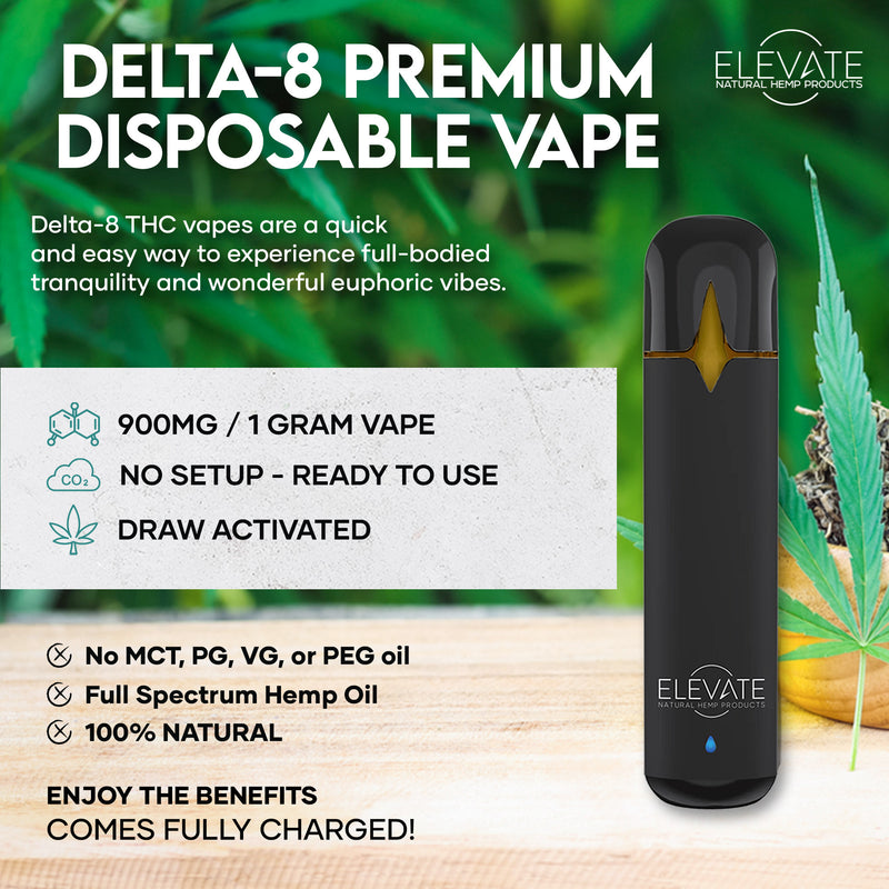 Elevate DELTA 8 THC VAPE PEN BLUE DREAM Best Sales Price - Vape Pens