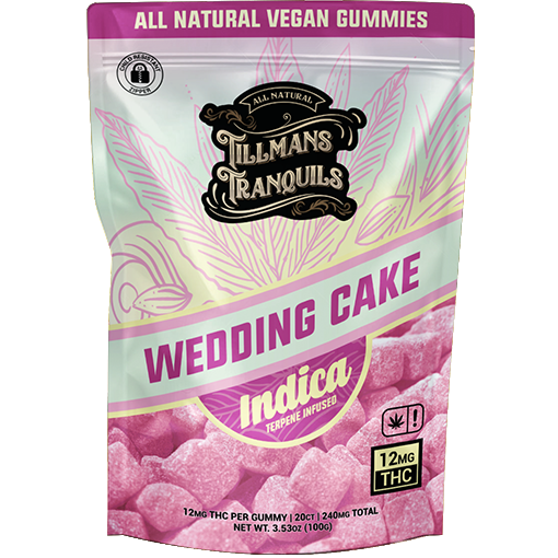 Tillmans Tranquils Wedding Cake Delta 9 THC Gummies 240mg – Indica Best Sales Price - Gummies