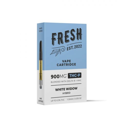 White Widow Cartridge - THCP 900mg Fresh Best Sales Price - Vape Cartridges