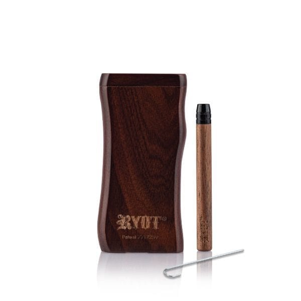 RYOT Wooden Magnetic Dugout with Matching One Hitter Best Sales Price - Smoking Pipes