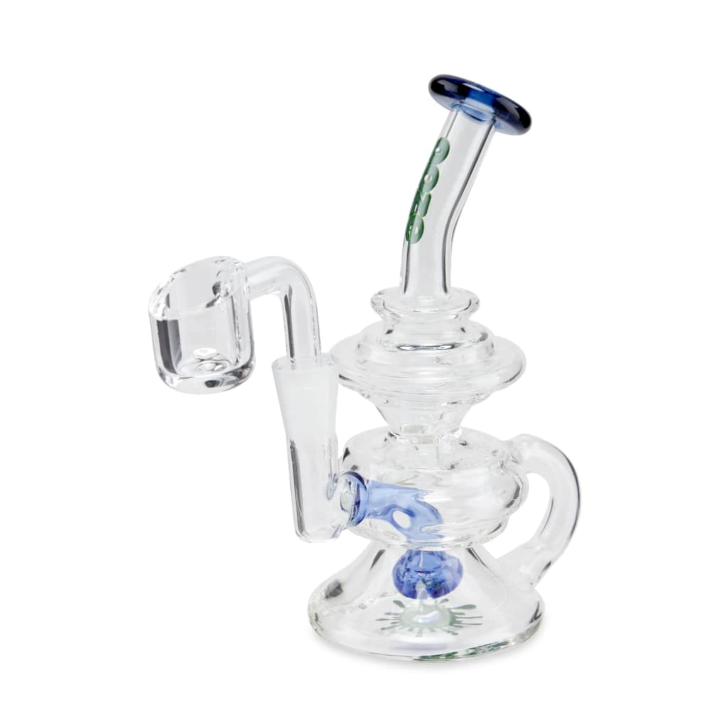 Ooze Rip Tide Mini Recycler Dab Rig Kit Best Sales Price - Dab Rigs