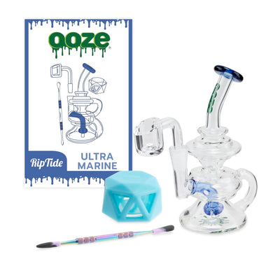 Ooze Rip Tide Mini Recycler Dab Rig Kit Best Sales Price - Dab Rigs