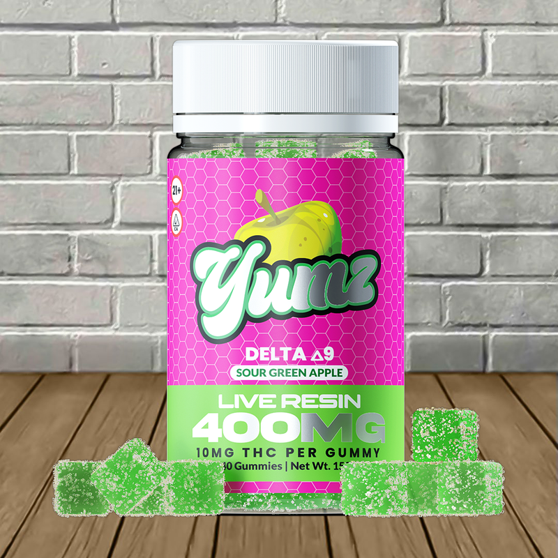 Yumz Lab Live Resin Delta 9 THC Gummies 400mg Best Sales Price - Gummies