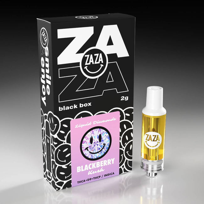 Zaza Black Box Liquid Diamonds Cartridges 2g Best Sales Price - Vape Cartridges