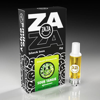 Zaza Black Box Liquid Diamonds Cartridges 2g Best Sales Price - Vape Cartridges