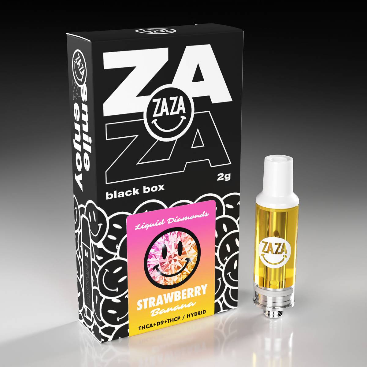 Zaza Black Box Liquid Diamonds Cartridges 2g Best Sales Price - Vape Cartridges