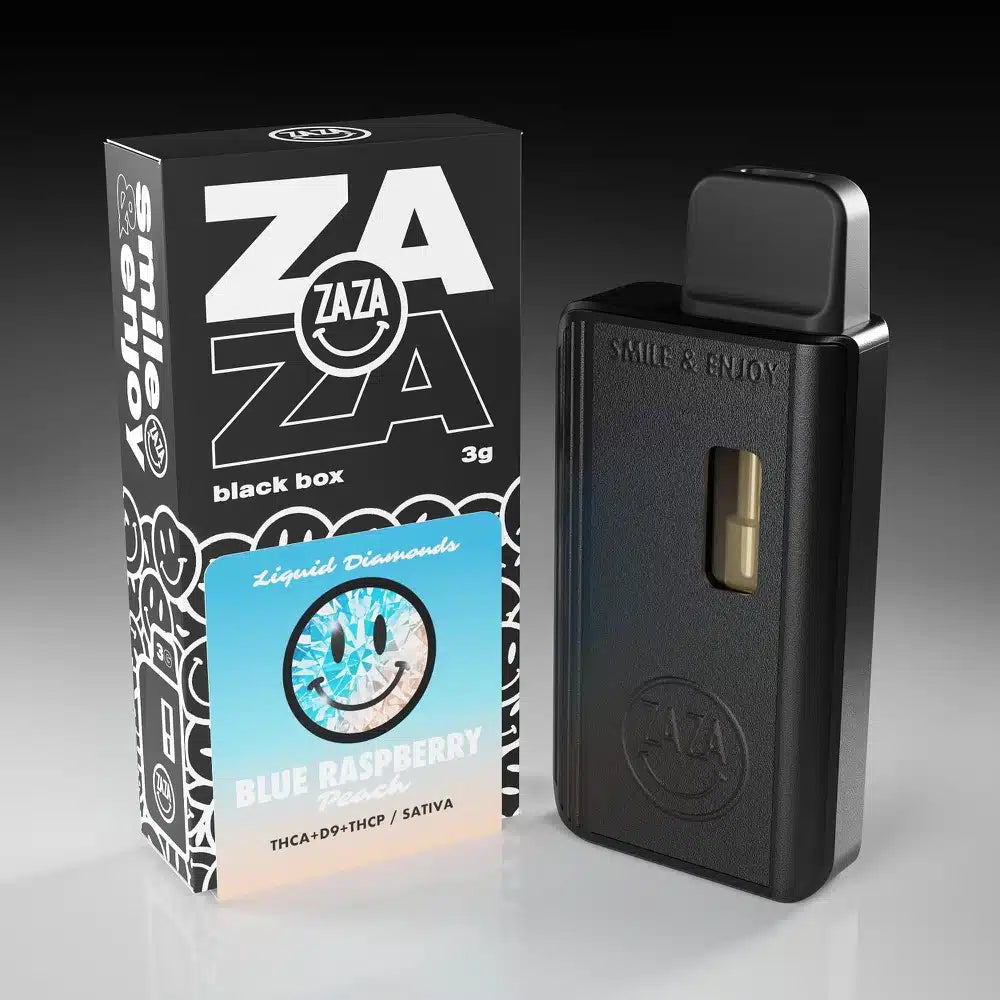 Zaza Black Box Liquid Diamonds Disposable Vapes 3g Best Sales Price - Vape Pens