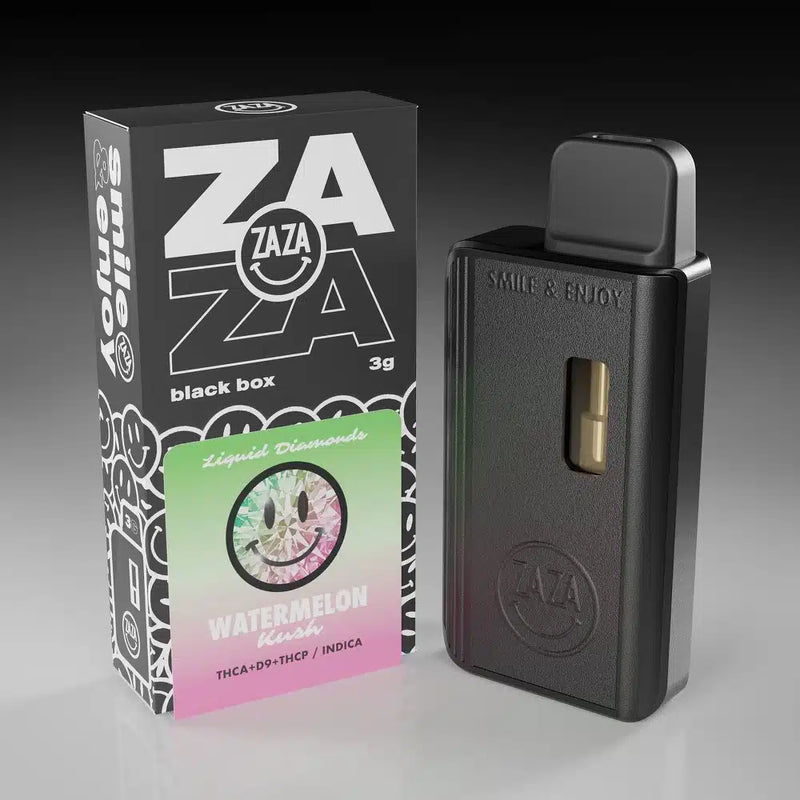 Zaza Black Box Liquid Diamonds Disposable Vapes 3g Best Sales Price - Vape Pens