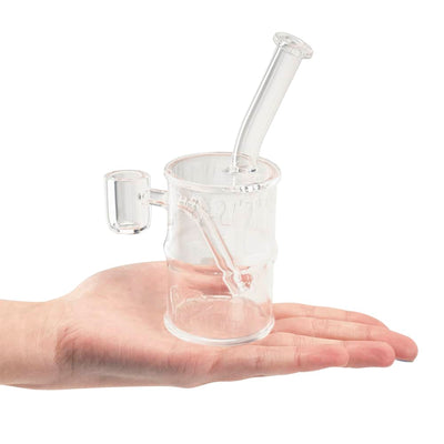 Ooze Quartz Mini Rig - Toxic Barrel Best Sales Price - Dab Rigs