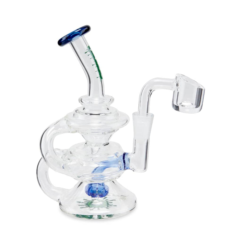 Ooze Rip Tide Mini Recycler Dab Rig Kit Best Sales Price - Dab Rigs